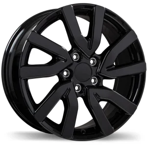 Replika – R249 – Black – 18″x8″ 55mm – All weather Wheels – R249-1880-12BN+55R641
